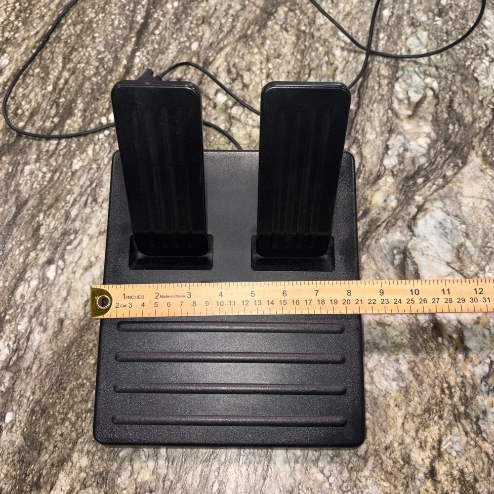 Vintage Racing Gaming Pedals Retro Video Game Accessories Black Mad Catz